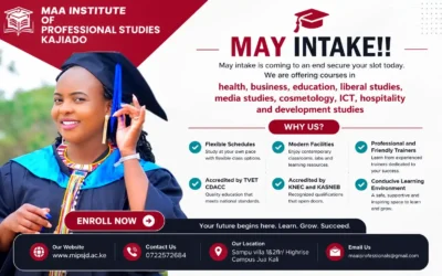 May Intake 2026 – Join Maa Institute of Professional Studies, Kajiado Today