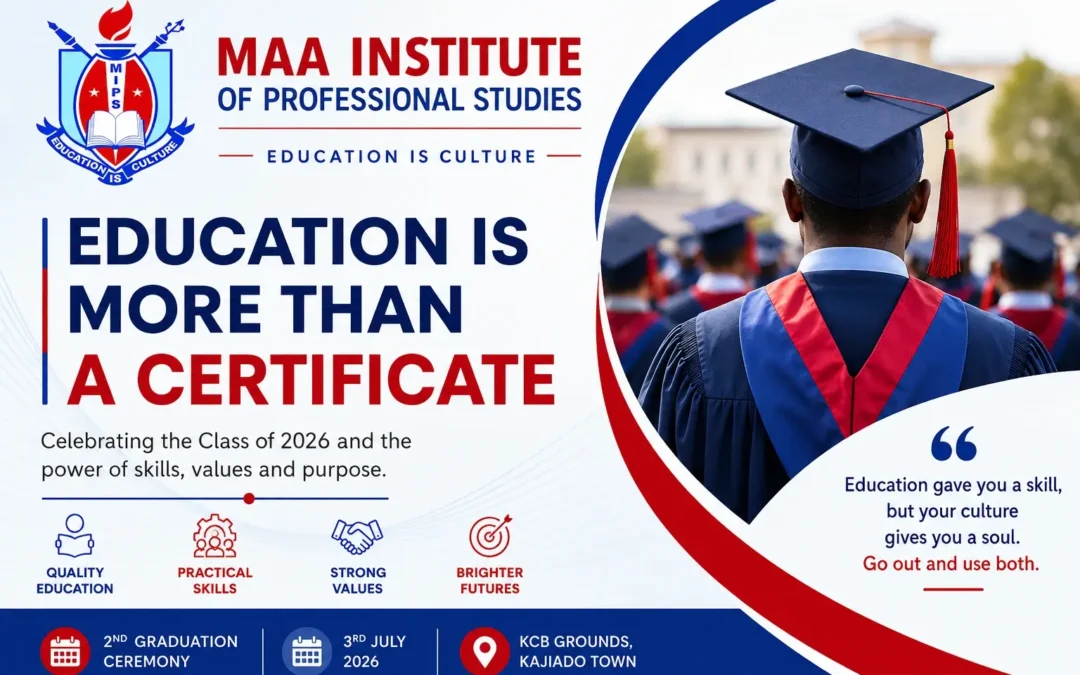 Education Is More Than a Certificate: Celebrating the Maa Institute of Professional Studies Class of 2026
